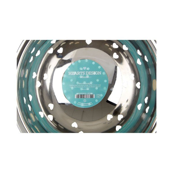 Biały durszlak z serduszkami Premier Housewares Hearts-image-3