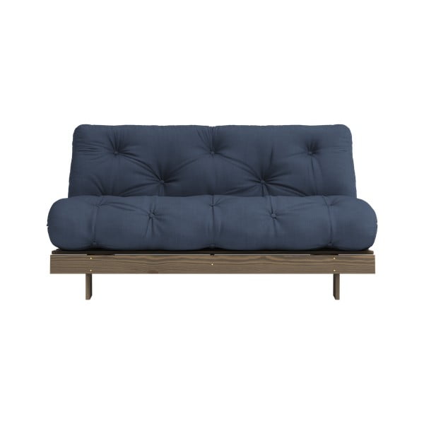 Ciemnoniebieska rozkładana sofa 160 cm Roots – Karup Design