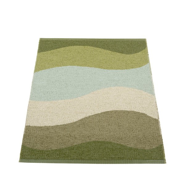 Zielony dywan odpowiedni na zewnątrz 70x100 cm Urvi Woods – Pappelina