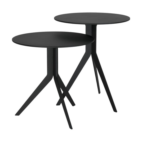 Metalowy okrągły stolik ø 38 cm Daley – Spinder Design-image-2