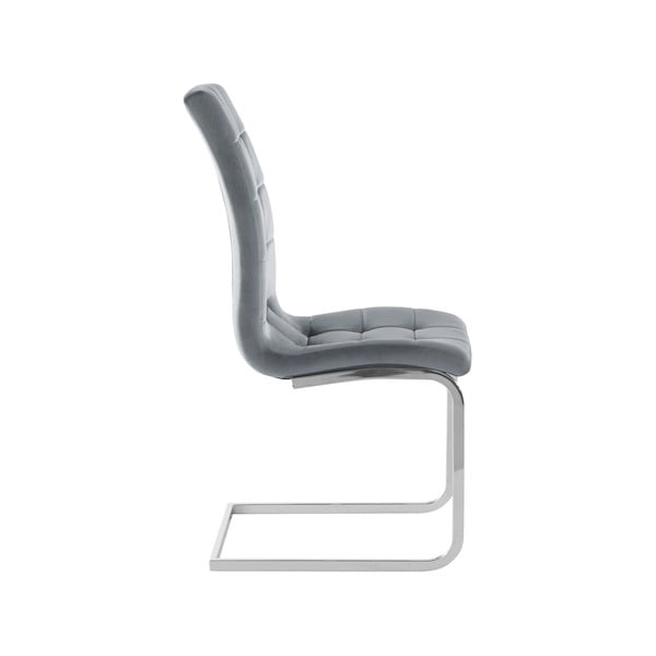 Szare aksamitne krzesła zestaw 2 szt. Lola – Støraa-image-2