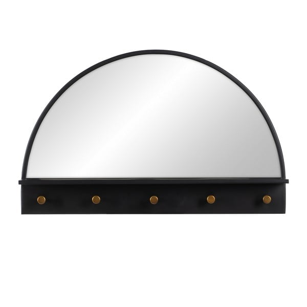 Lustro ścienne z wieszakiem 69x43 cm – Ixia