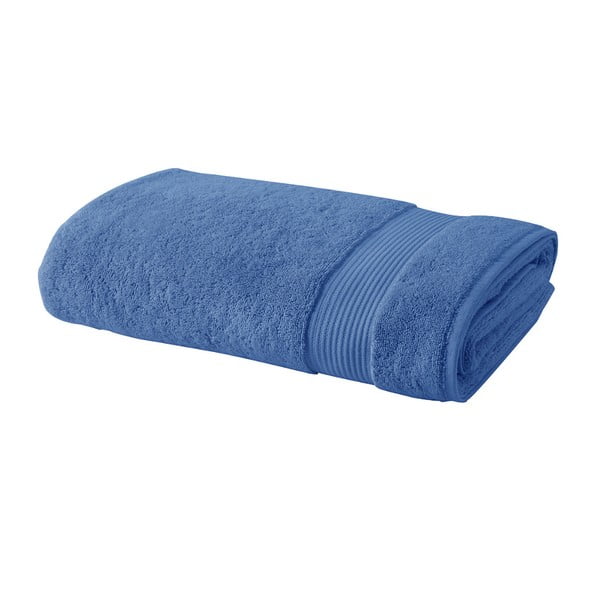 Niebieski ręcznik bawełniany Bella Maison Basic, 100x150 cm