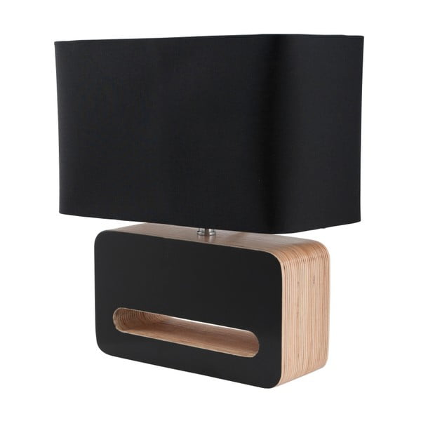 Czarna lampa stołowa Zuiver Wood-image-3
