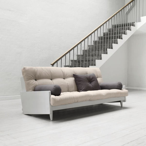Sofa rozkładana Karup Indie Cool Gray/Vision/Gris