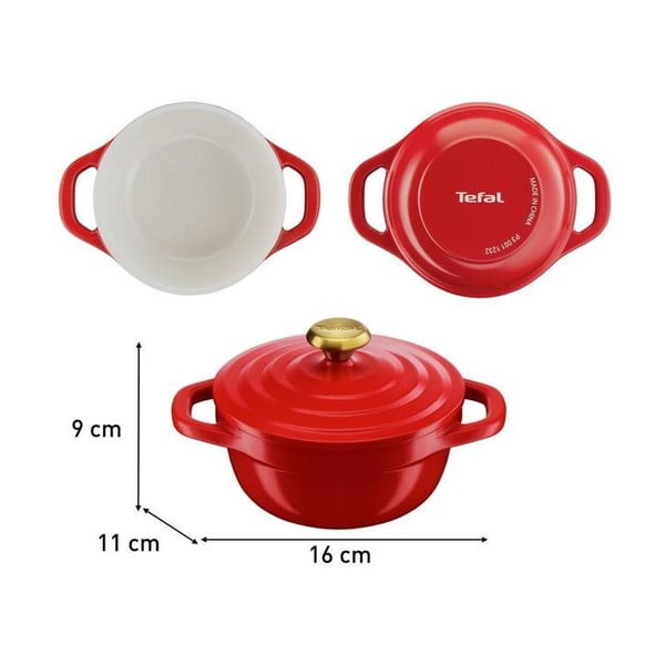 Naczynia do zapiekania zestaw 2 szt. ø 11 cm Air Mini – Tefal-image-3