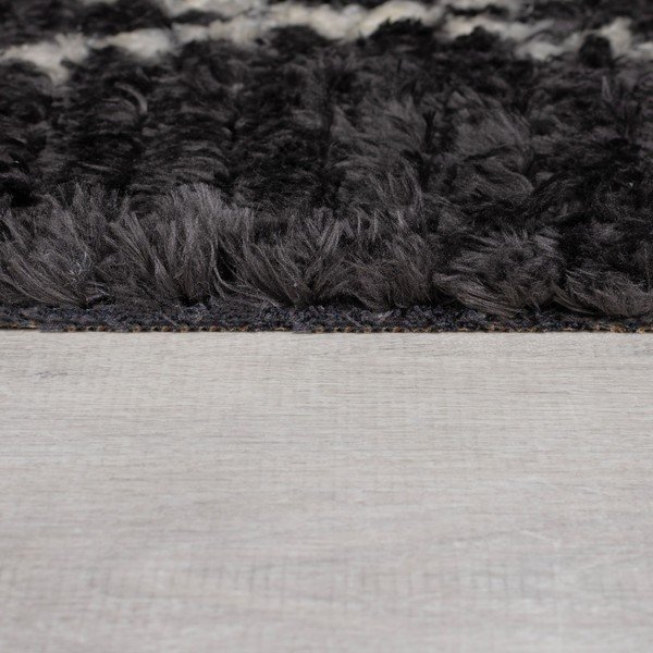 Czarny dywan 160x230 cm Aisha – Flair Rugs-image-3