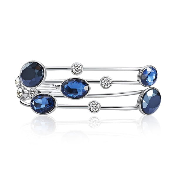Bransoletka Swarovski Elements Saint Francis Crystals Blau Deep-image-2