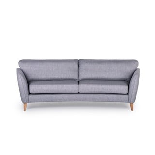 Srebrnoszara sofa Scandic Oslo, 245 cm