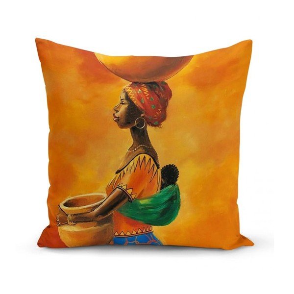 Zestaw 3 poszewek na poduszkę Minimalist Cushion Covers African Culture, 45x45 cm-image-2