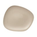 Kremowobeżowy porcelanowy talerz Villeroy & Boch Like Organic, 27 cm