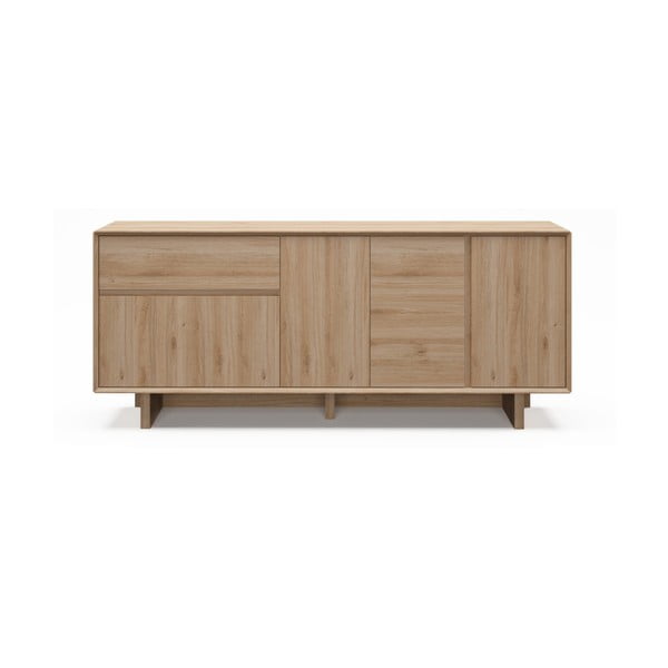 Komoda w dekorze dębu w naturalnym kolorze 180x76x45 cm Carpi – Marckeric