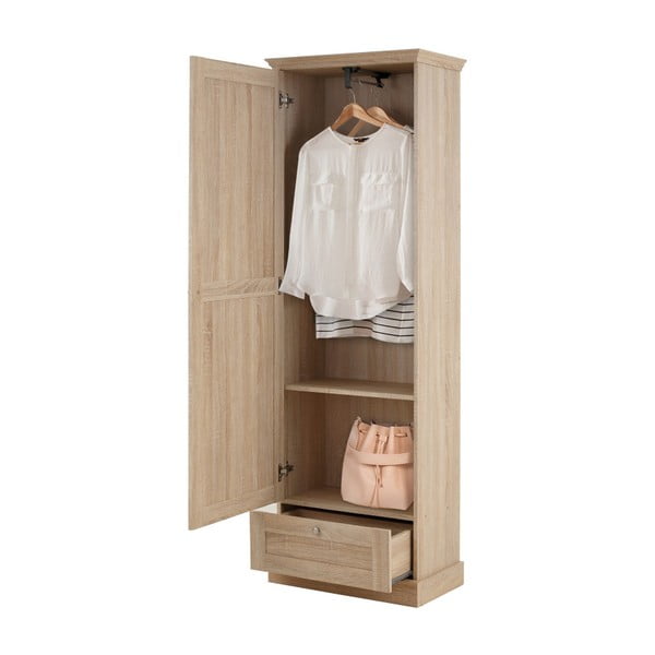 Szafa w dekorze dębu 60x180 cm Binz – Støraa-image-4