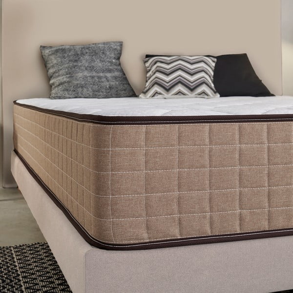 Średnio twardy/ekstra twardy piankowy materac dwustronny 90x200 cm Cashmere Confort – Moonia-image-3