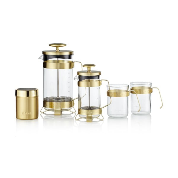 French press Barista 350 ml, złoty-image-2