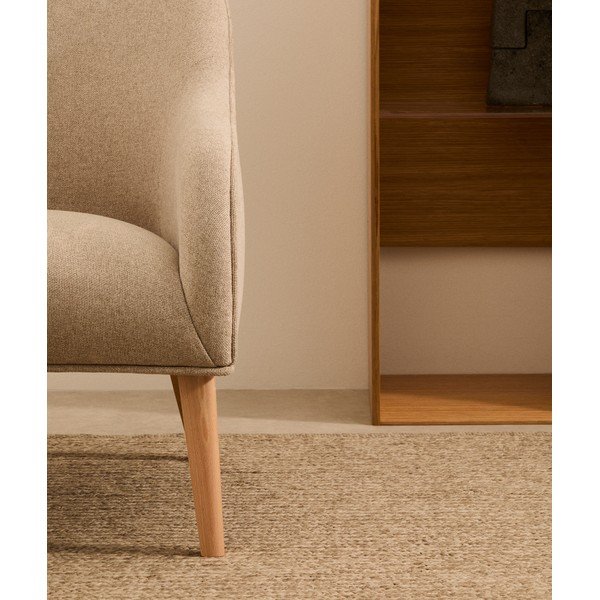 Beżowy fotel Bobly – Kave Home-image-2