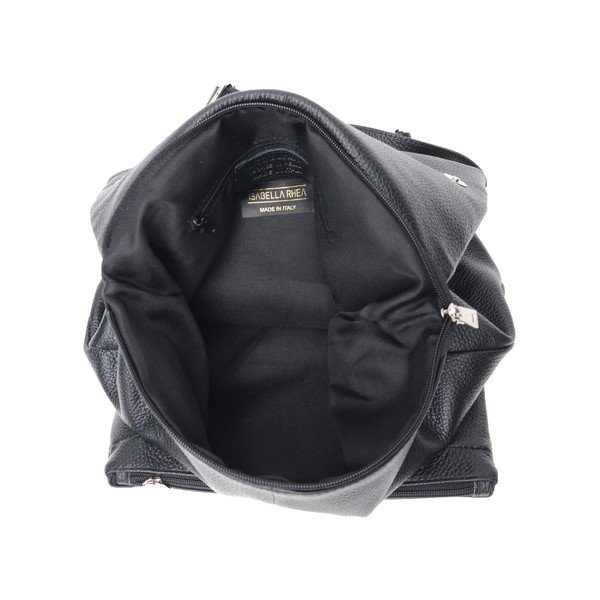 Czarny skórzany plecak Isabella Rhea-image-4