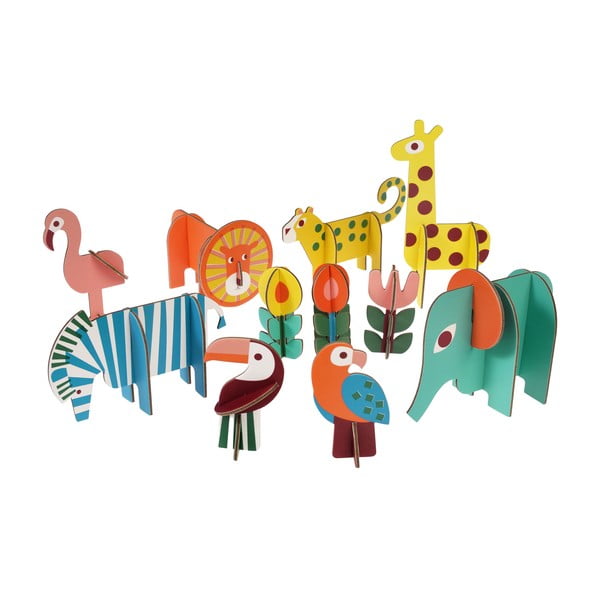 Drewniana gra składana Wild Wonders – Rex London-image-2