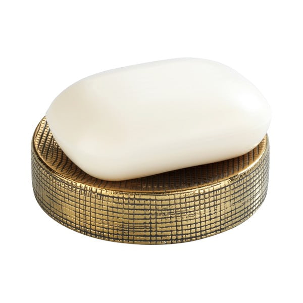 Ceramiczna mydelniczka w kolorze złota Badi – Wenko-image-3