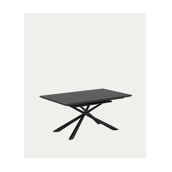 Rozkładany stół z dodatkowym blatem z ceramicznym blatem 90x160 cm Theone – Kave Home-image-3