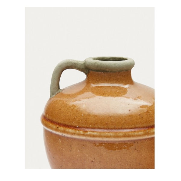 Brązowy ceramiczny wazon Tamariu – Kave Home-image-3