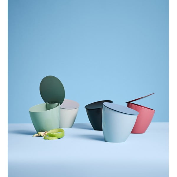 Czarny pojemnik na odpadki organiczne 2,2 l Nordic black – Mepal-image-2