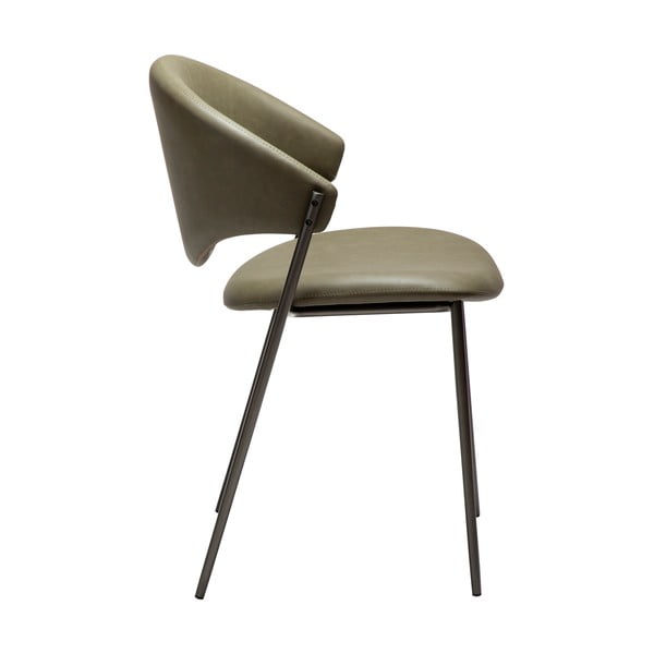 Krzesło z imitacji skóry w kolorze khaki Zone – DAN-FORM Denmark-image-2