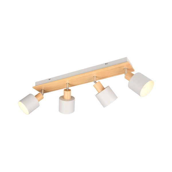 Biało-naturalna lampa punktowa ø 9 cm Shanti – Trio-image-2