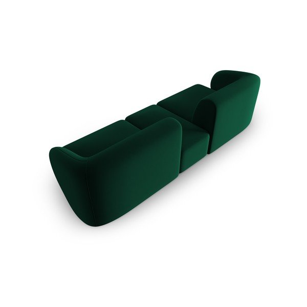Zielona aksamitna sofa 246 cm Paolo – Milo Casa-image-3