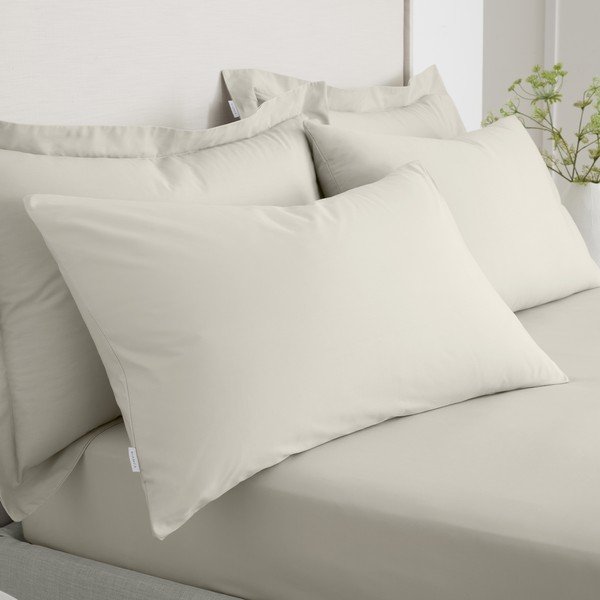 Poszewki na poduszki z perkalu bawełnianego zestaw 2 szt. 50x75 cm Cotton Percale – Bianca-image-2