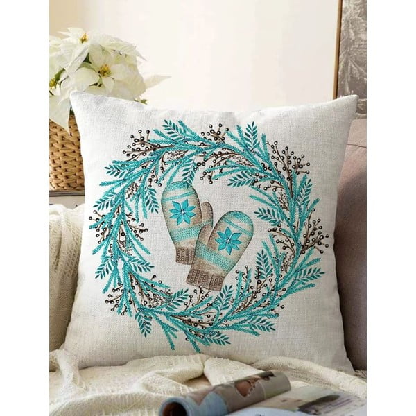 Poszewka na poduszkę ze świątecznym motywem 43x43 cm – Mila Home