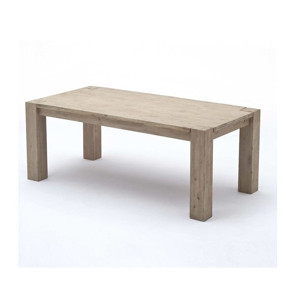 Jasnobrązowy stół z drewna akacjowego SOB Sydney, 200 x 100 cm