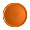 Pomarańczowy porcelanowy talerz na pizzę Brandani Pizza, ⌀ 31 cm