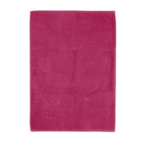 Bordowy dywanik łazienkowy z bawełny Casa Di Bassi Basic, 50x70 cm