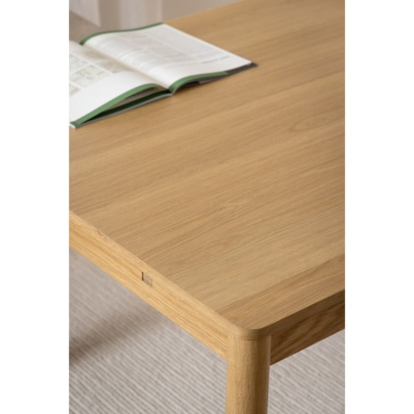 Rozkładany stół w dekorze dębu 100x200 cm Atlantic – Actona-image-3