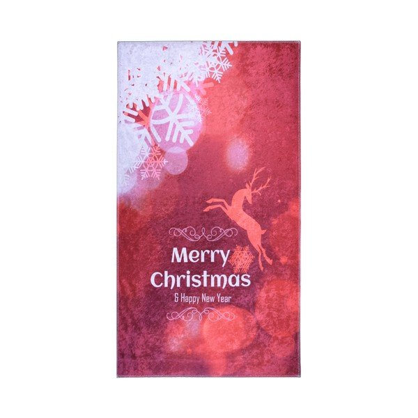 Czerwony dywan Vitaus Christmas, 80x120 cm-image-2