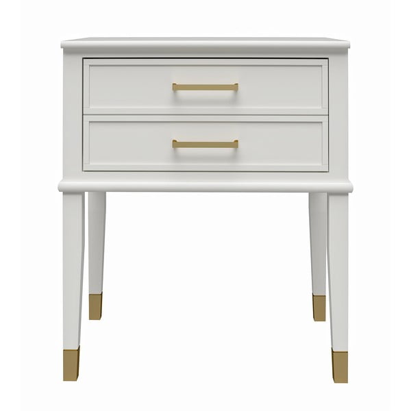 Biała szafka nocna Westerleigh – CosmoLiving by Cosmopolitan-image-2