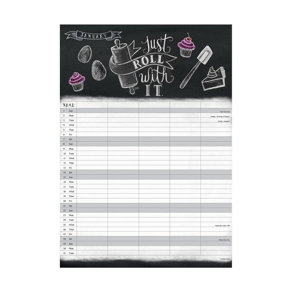 Kalendarz rodzinny A3 Portico Designs Lily & Val-image-2