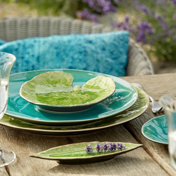 Zielona kamionkowa misa Costa Nova Riviera, 17x17,6 cm-image-1