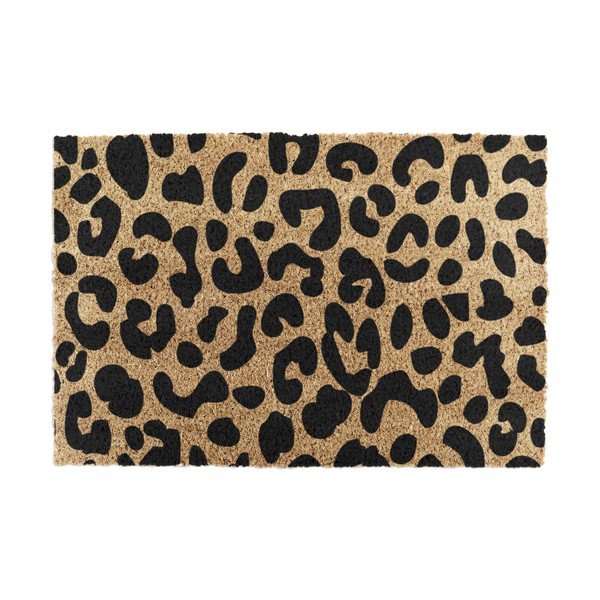 Wycieraczka z włókna kokosowego 40x60 cm Leopard – Artsy Doormats