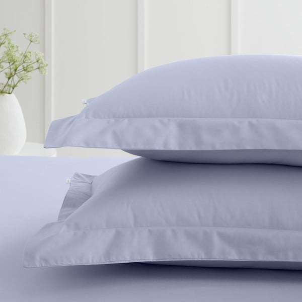 Poszewki na poduszki z perkalu bawełnianego zestaw 2 szt. 50x75 cm Cotton Percale – Bianca-image-1