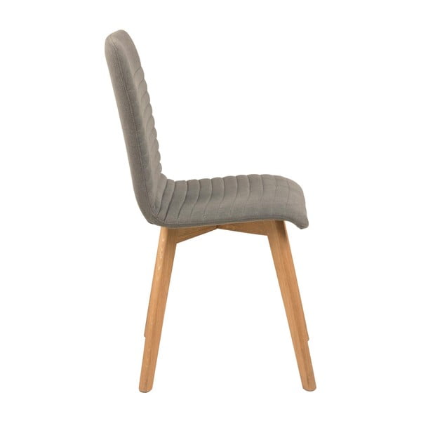 Zestaw 2 jasnoszarych krzeseł Actona Arosa-image-1