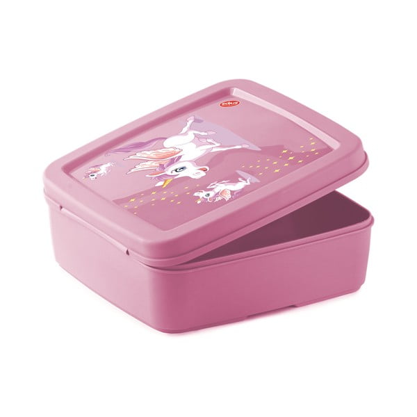 Różowy pojemnik śniadaniowy dla dzieci Unicorn – Snips-image-3