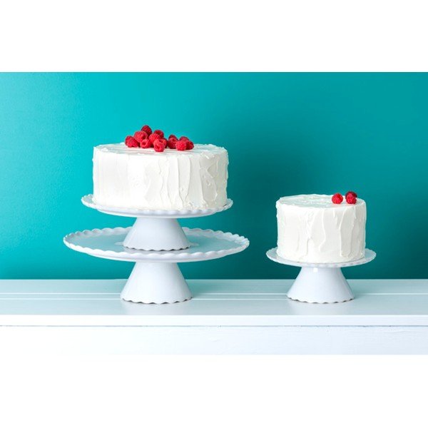 Biała kamionkowa patera na tort Casafina Forma, ⌀ 20,6 cm-image-1