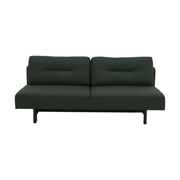 Ciemnozielona rozkładana sofa Actona Malling, 200 cm