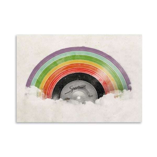 Plakat Rainbow, 30x42 cm