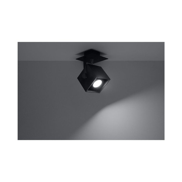 Czarna lampa sufitowa Sollux Noe Uno-image-2