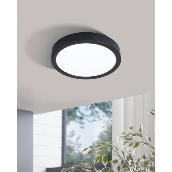 Czarna lampa sufitowa LED FUEVA 5 – EGLO-image-1