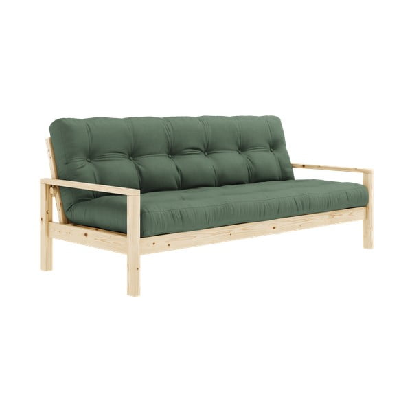 Zielona rozkładana sofa 205 cm Knob – Karup Design-image-3