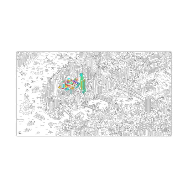Kolorowanka New York, XXL-image-4